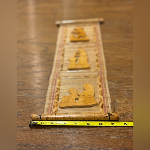 Asian 1970’s Bamboo Wall Art - Picture 7 of 7